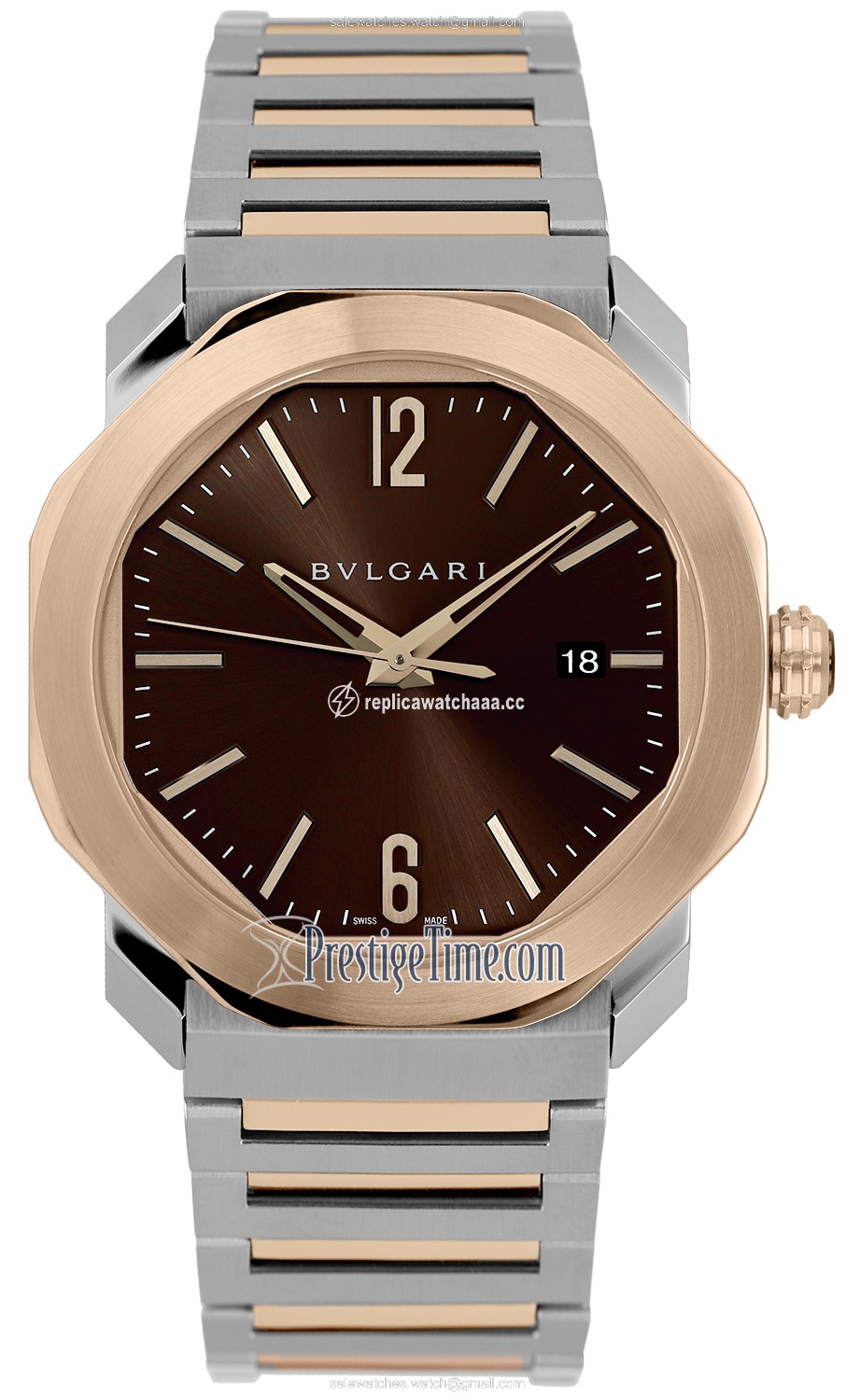 102854 OC41BSPGD Bulgari Octo Roma Mens Watch 102854 OC41BSPGD Bulgari Octo Roma Mens Watch